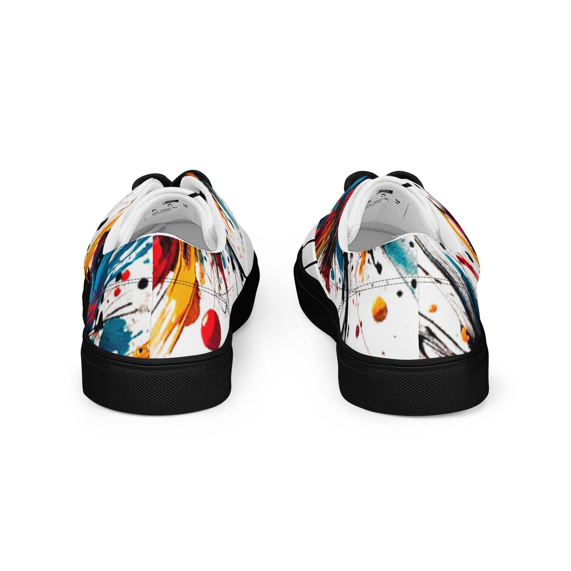 Zapatillas de lona con cordones para hombre - Productos Web