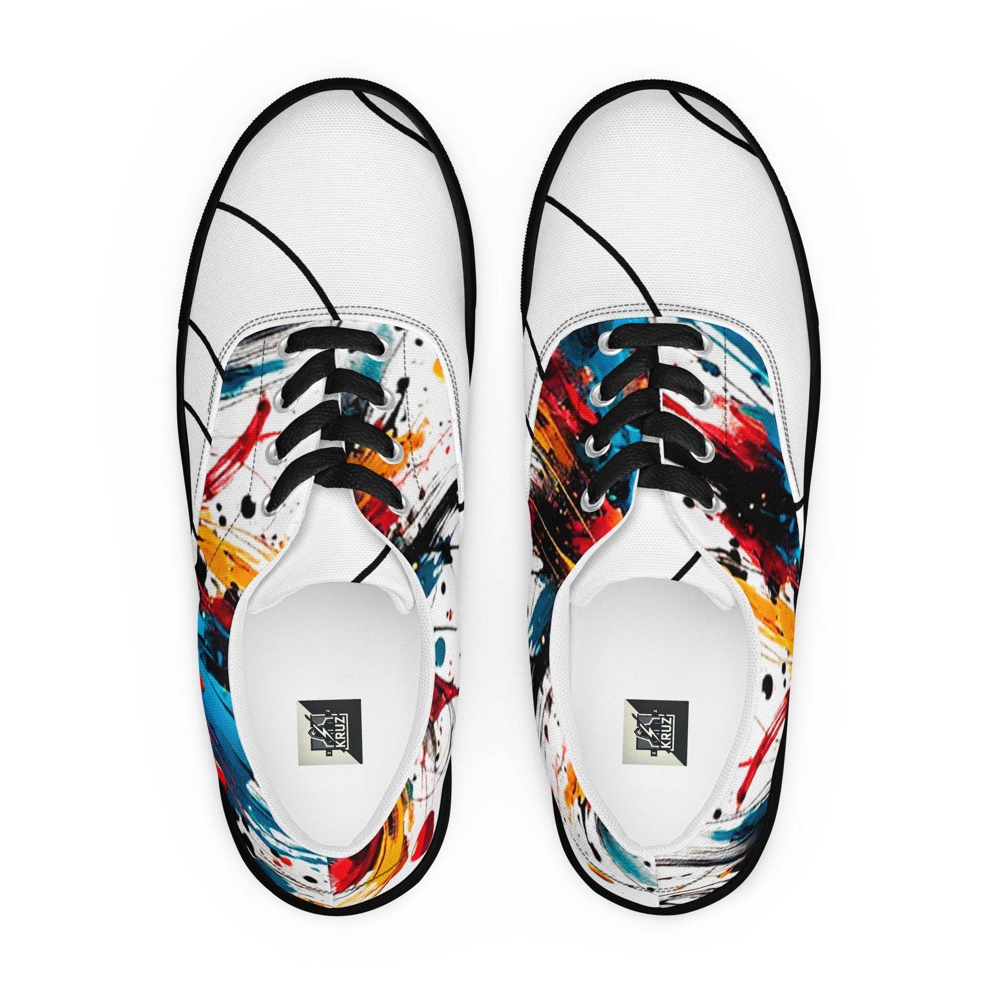 Zapatillas de lona con cordones para hombre - Productos Web