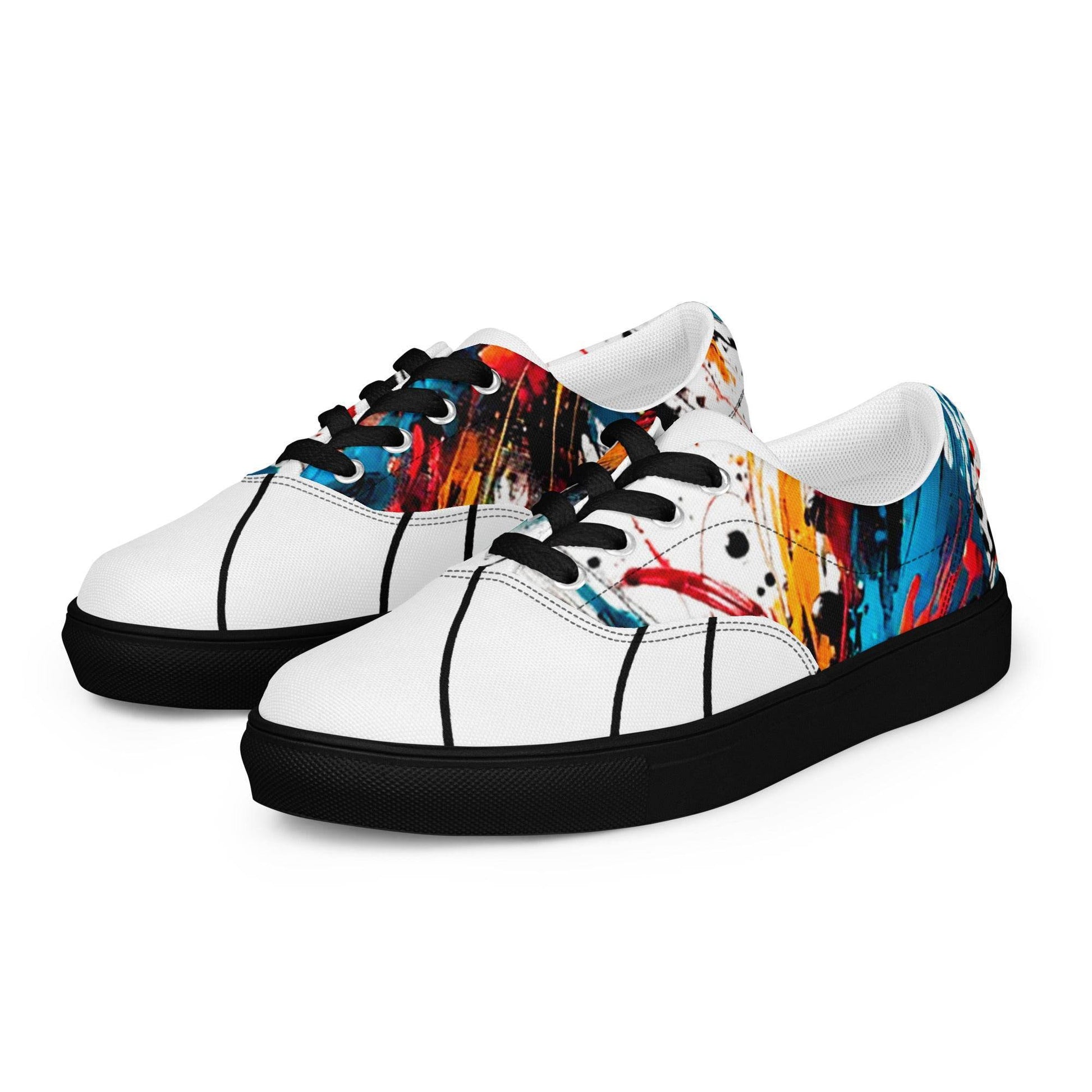 Zapatillas de lona con cordones para hombre - Productos Web