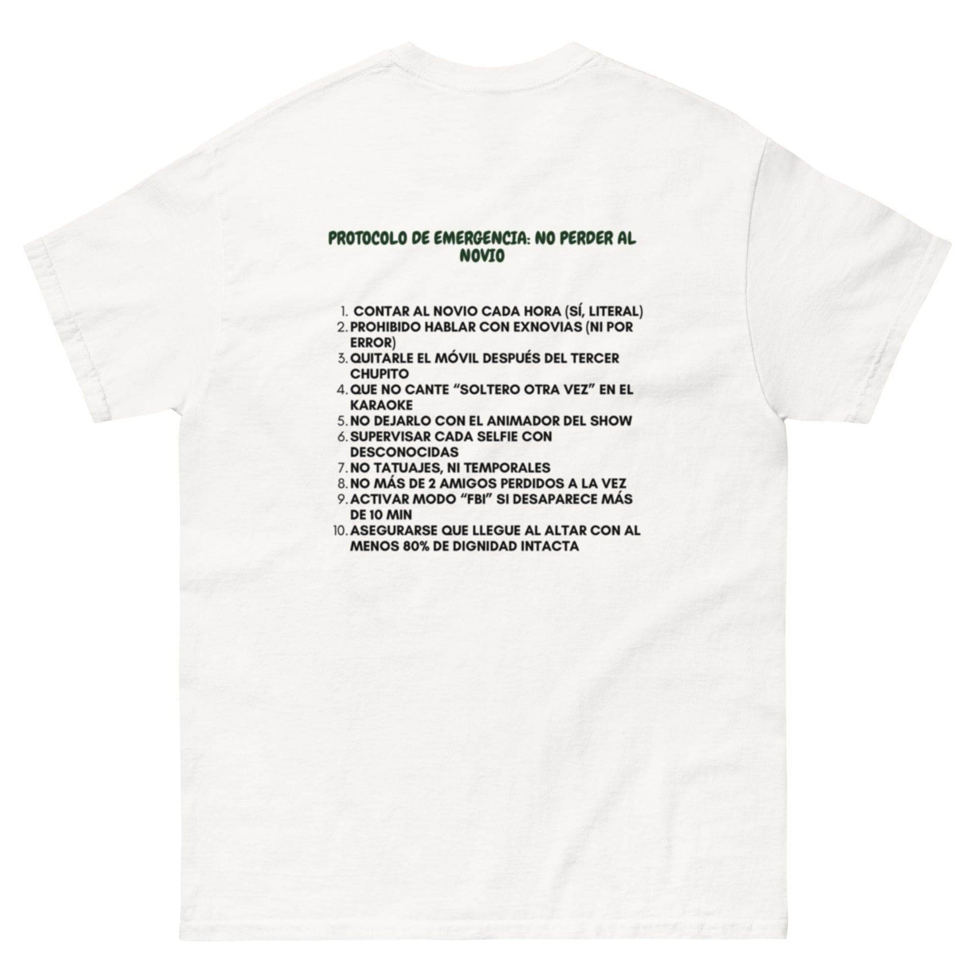 Camiseta operacion no perder al novio - Productos Web