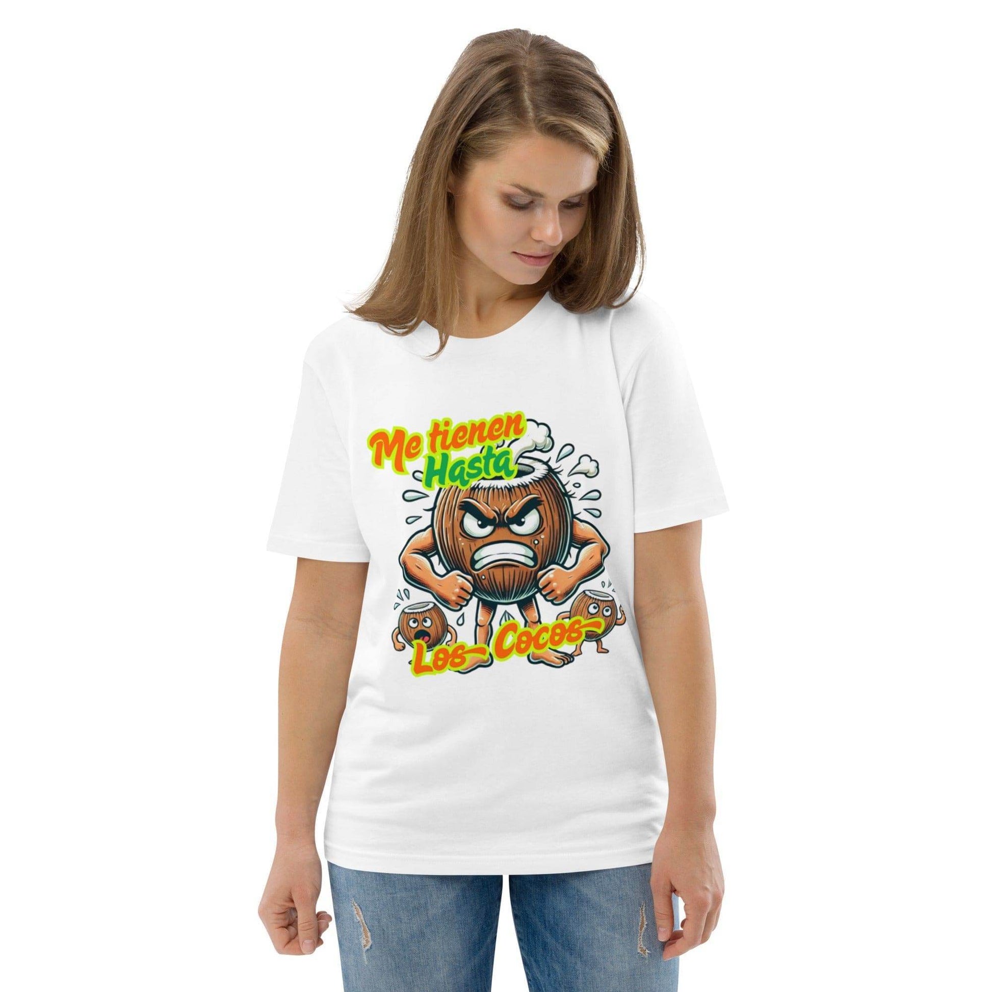 Camiseta me tienen hasta los cocos - Productos Web