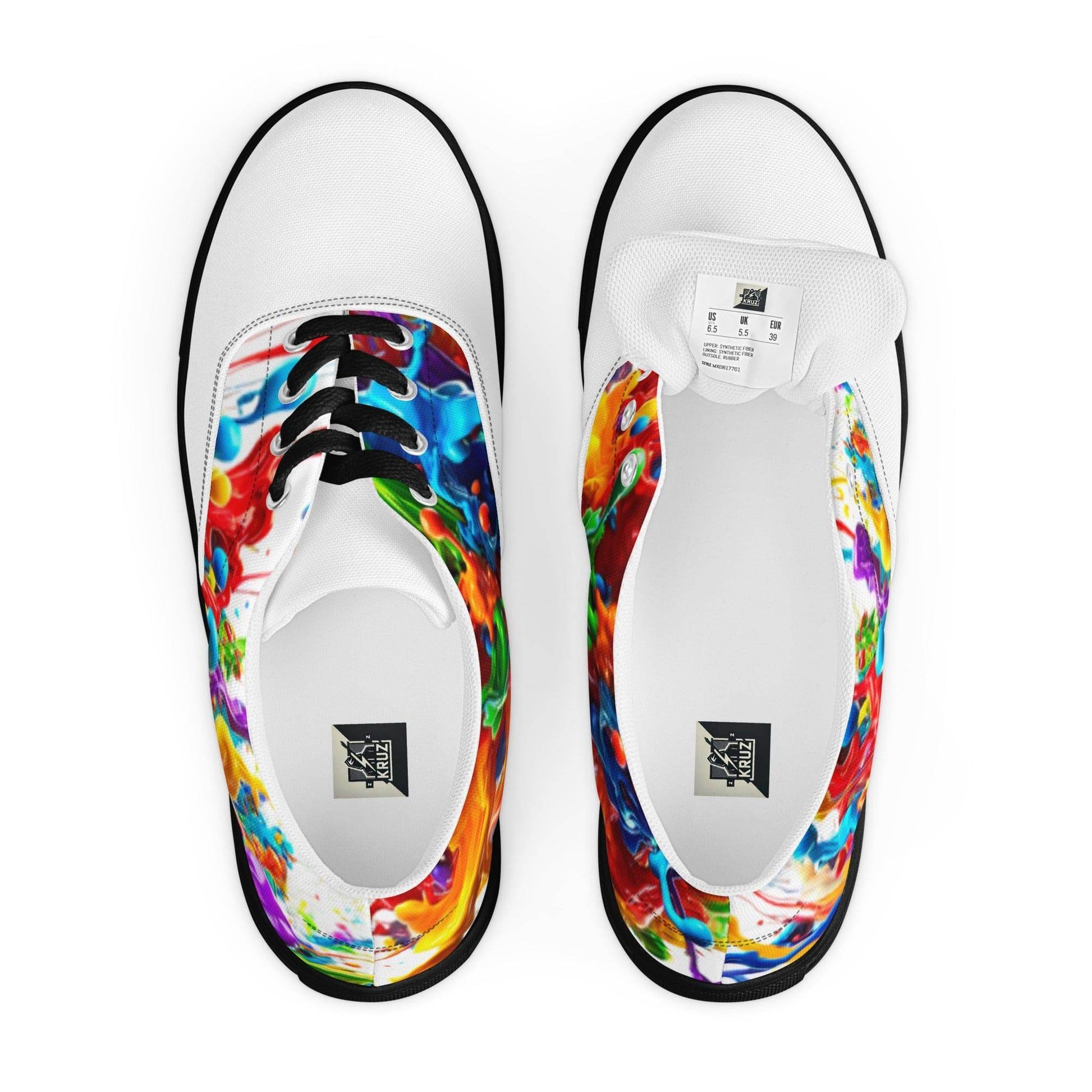 Zapatillas de lona con cordones para mujer - Productos Web