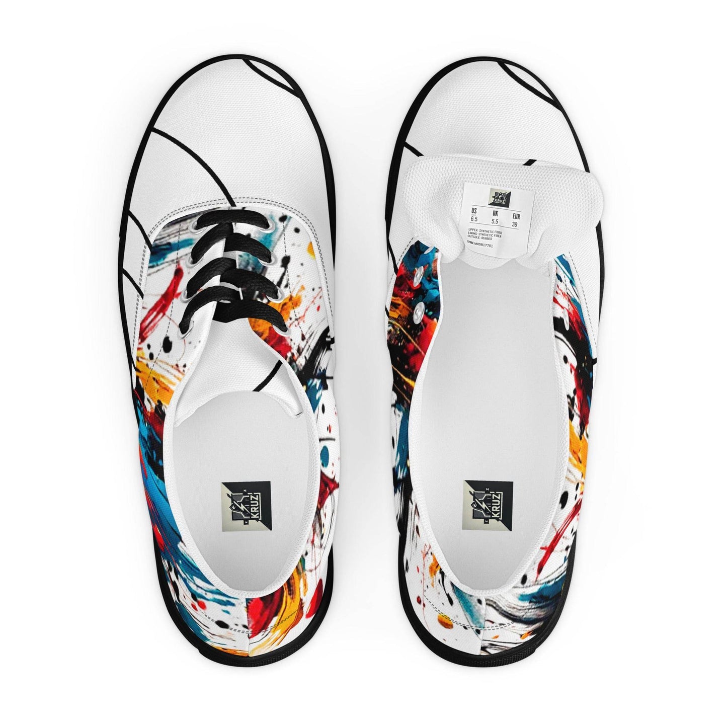 Zapatillas de lona con cordones para hombre - Productos Web