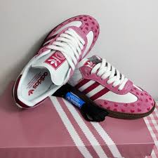 Adidas Sambas Red / White