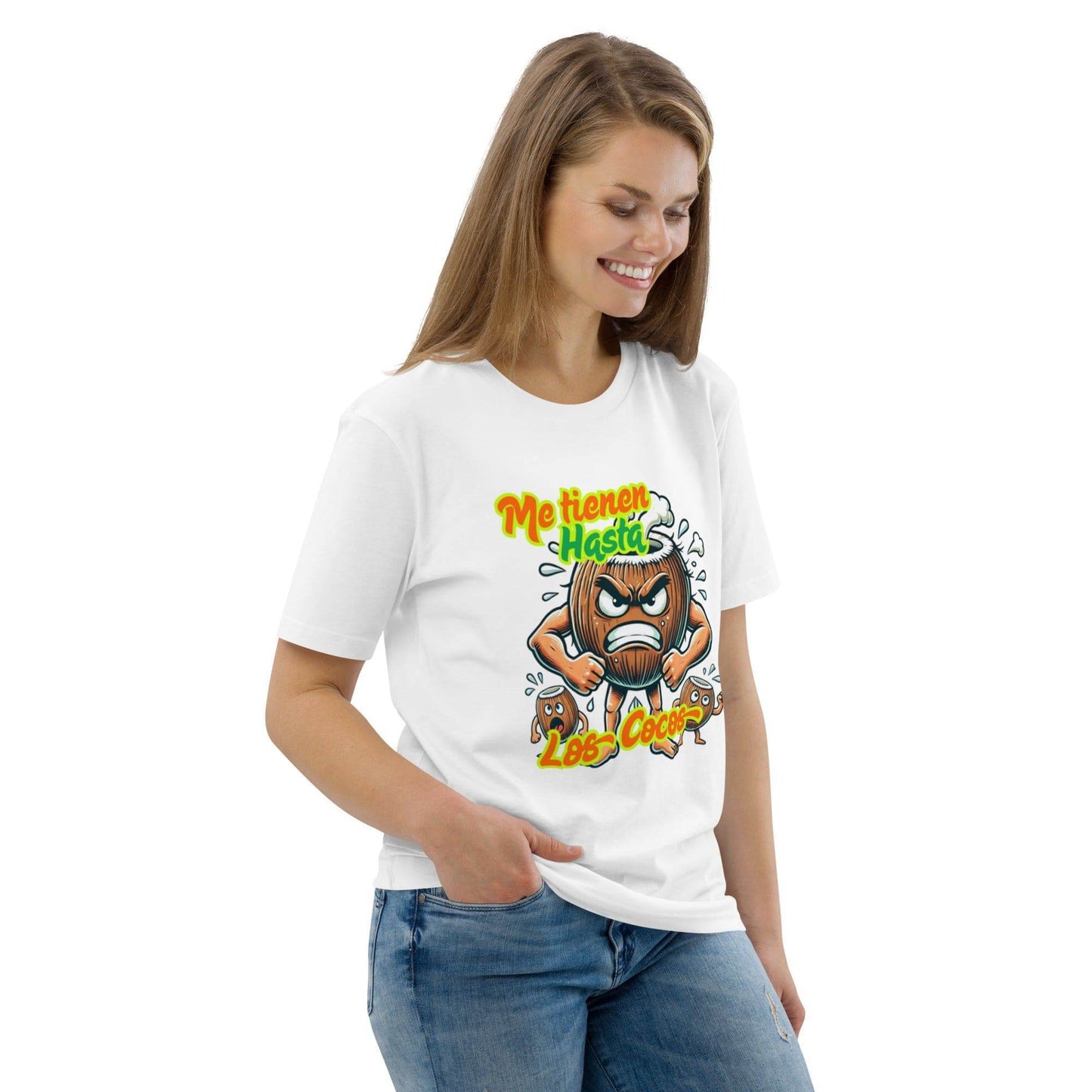 Camiseta me tienen hasta los cocos - Productos Web