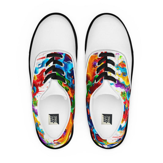 Zapatillas de lona con cordones para mujer - Productos Web
